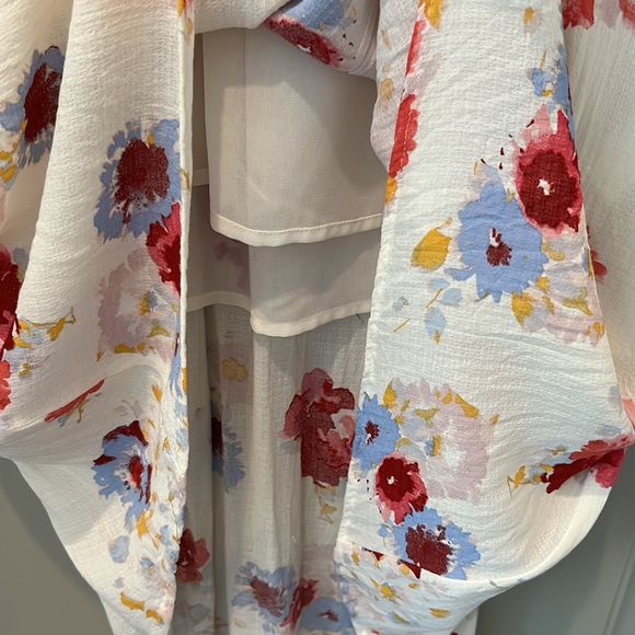 Lucky Brand Boho Hi-Lo Floral Dress - Picture 3 of 5